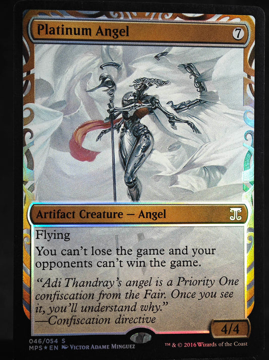 Platinum Angel proxy card MTG Kaladesh Inventions
