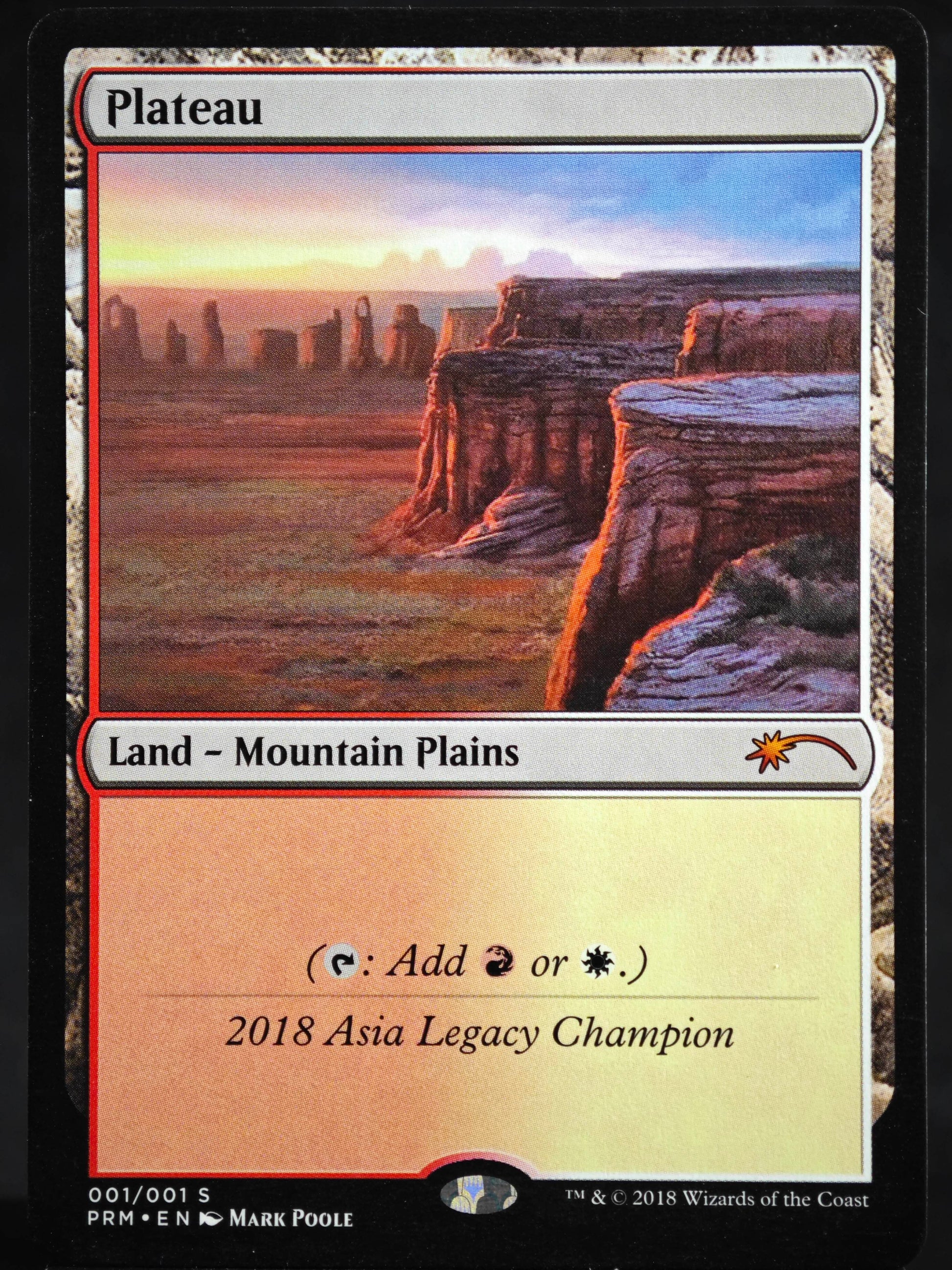 Plateau proxy card MTG Legacy Championship