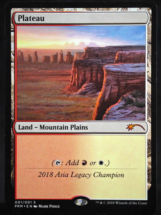 Plateau proxy card MTG Legacy Championship