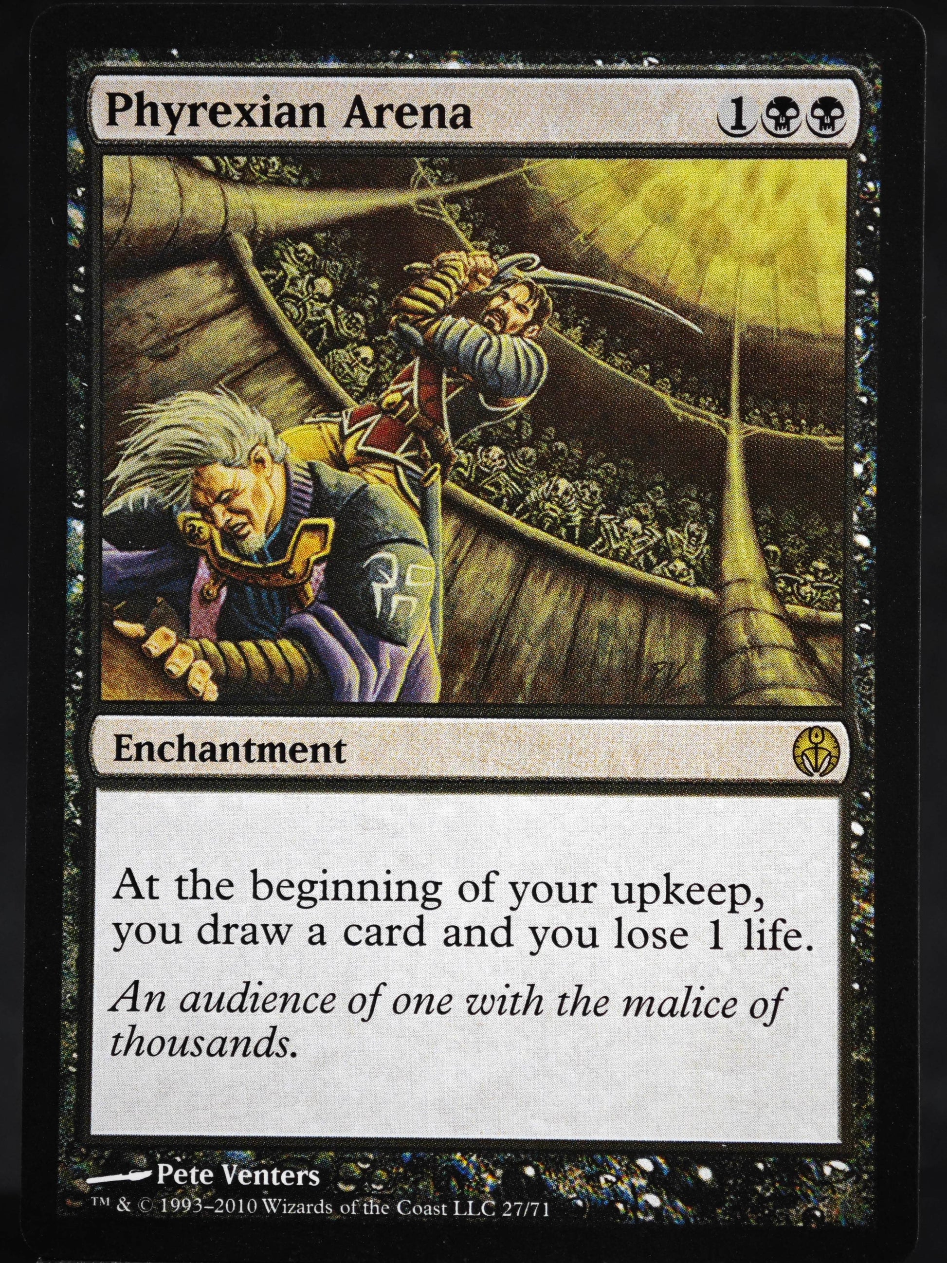 Phyrexian Arena proxy card MTG Duel Decks: Phyrexia vs. the Coalition
