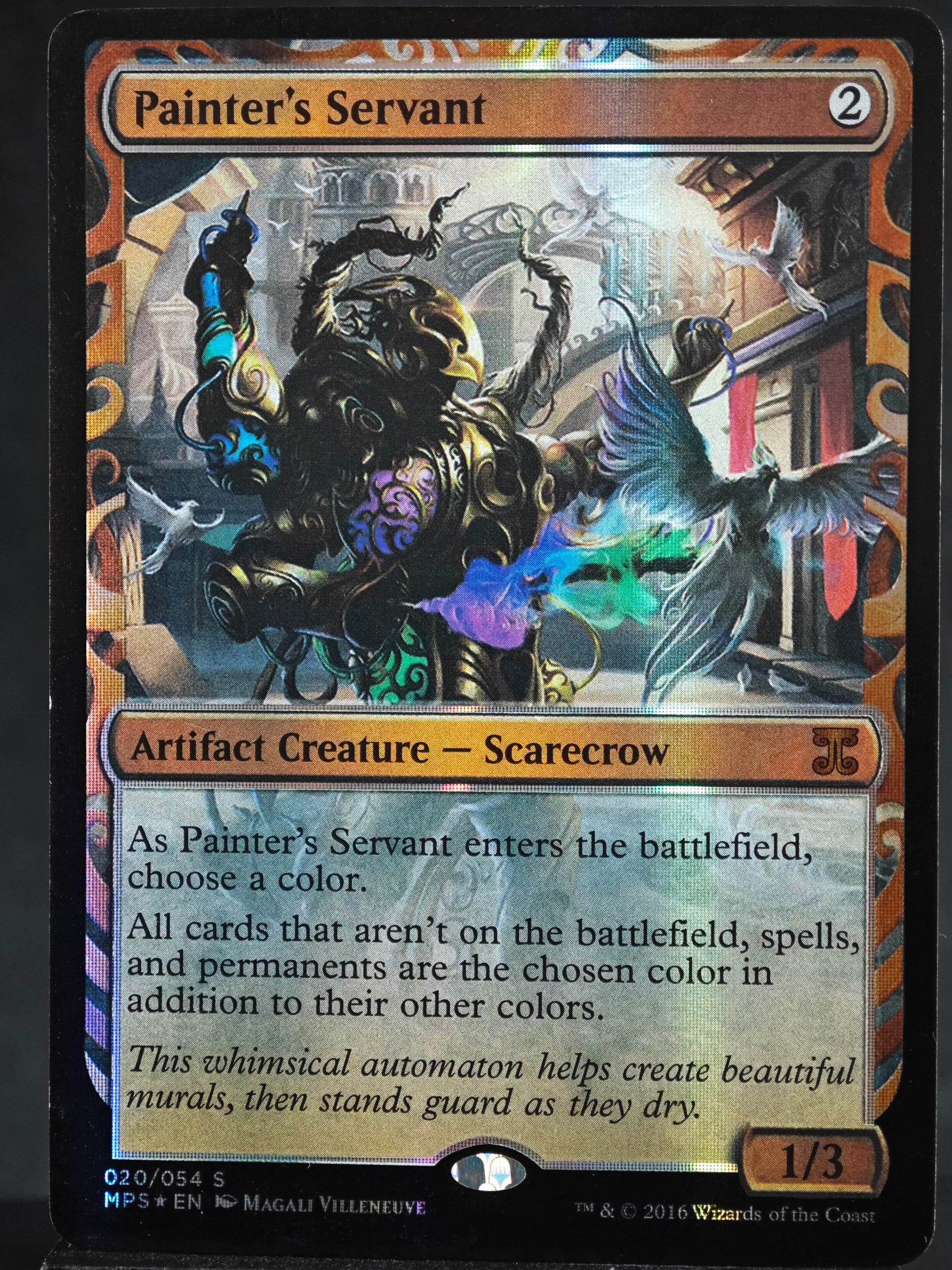 Painter's Servant proxy card MTG Kaladesh Inventions