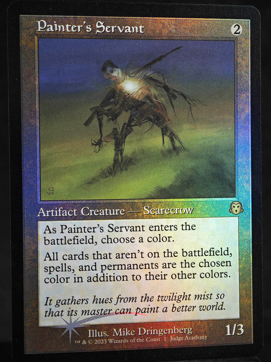 Painter's Servant proxy card MTG Judge Gift Cards 2023