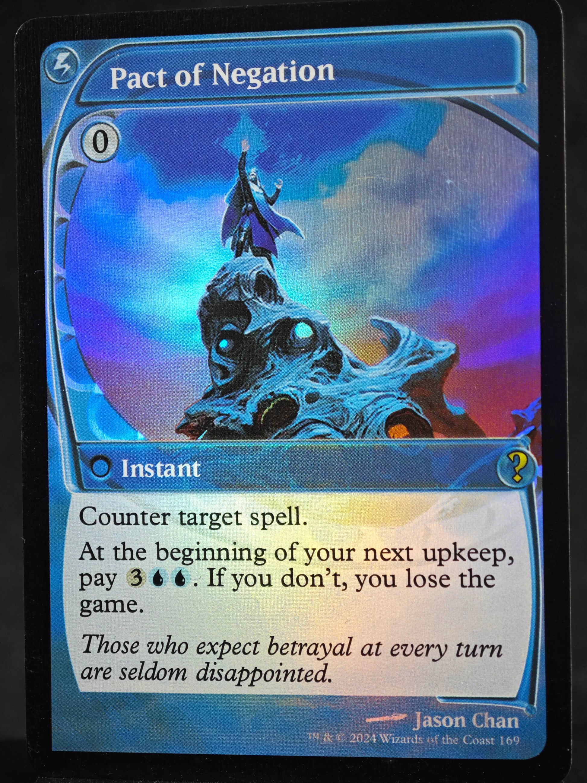 Pact of Negation proxy card MTG Mystery Booster 2
