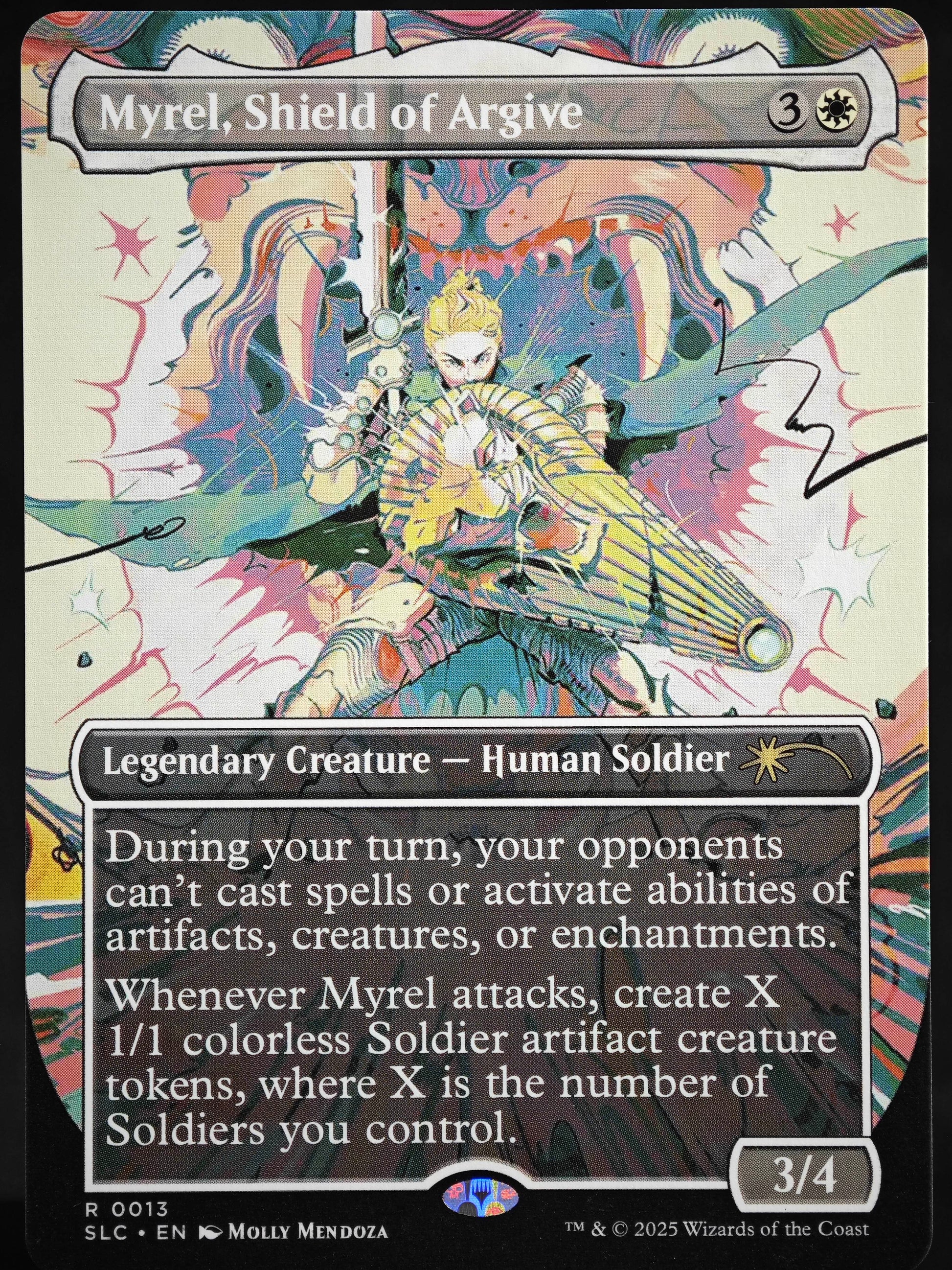 Myrel, Shield of Argive proxy card MTG Secret Lair Countdown