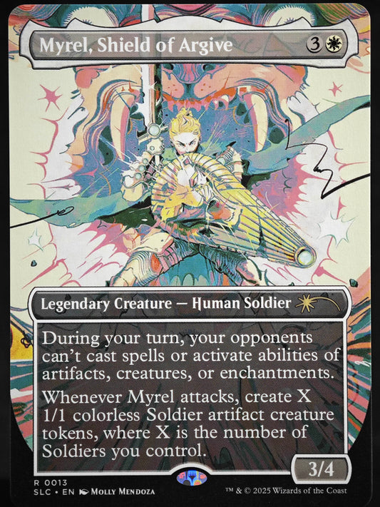 Myrel, Shield of Argive proxy card MTG Secret Lair Countdown