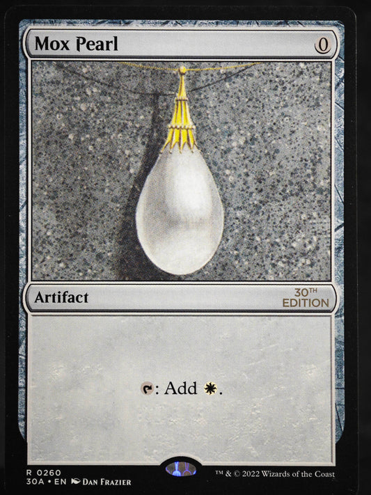 Mox Pearl proxy card MTG 30th Anniversary Edition