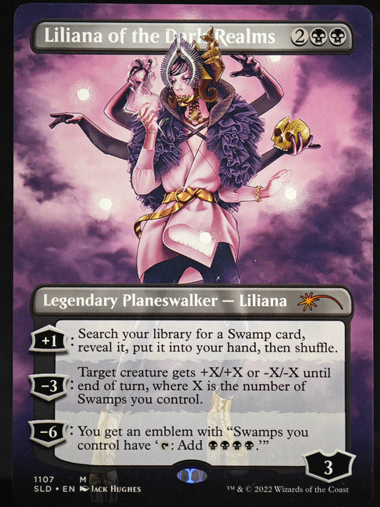 Liliana of the Dark Realms proxy card MTG Secret Lair Drop