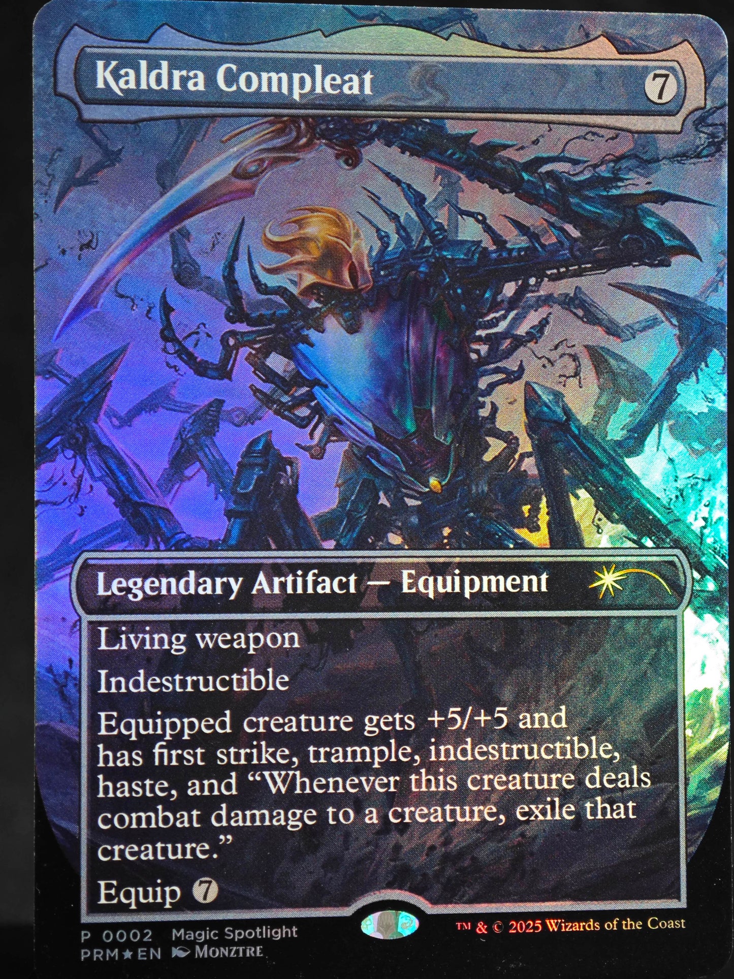 Kaldra Compleat proxy card MTG Spotlight Series
