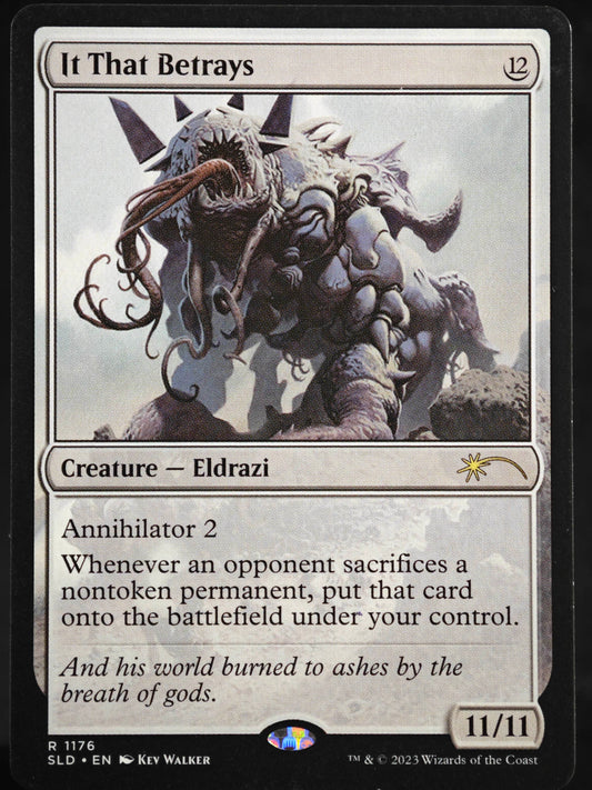 It That Betrays proxy card MTG Secret Lair Drop