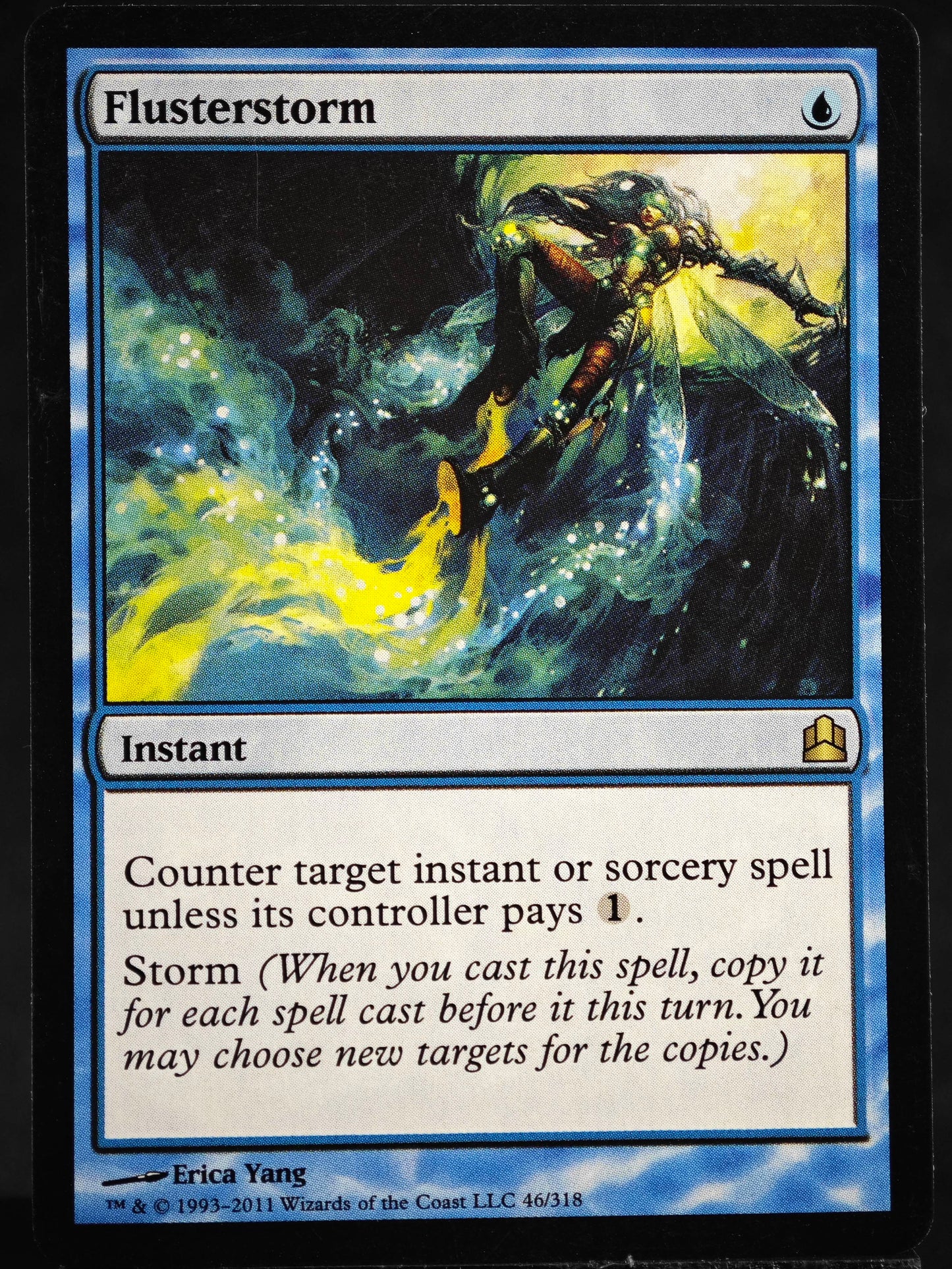 Flusterstorm proxy card MTG Commander 2011