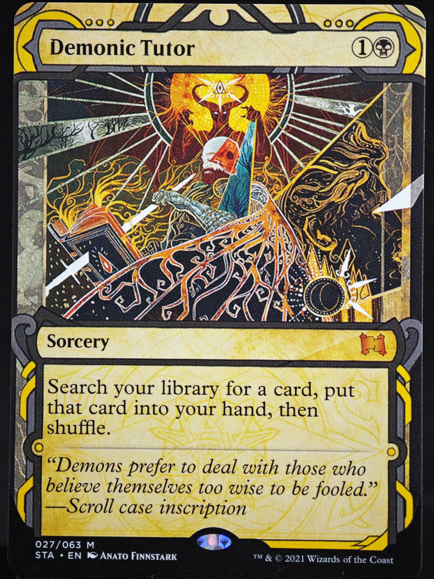 Demonic Tutor - Strixhaven Mystical Archive – MTG Proxy Card