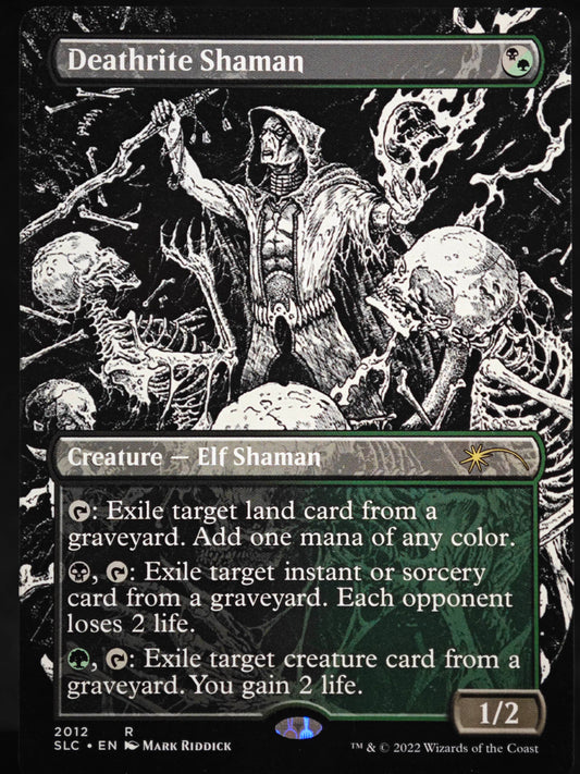Deathrite Shaman proxy card MTG Secret Lair Countdown