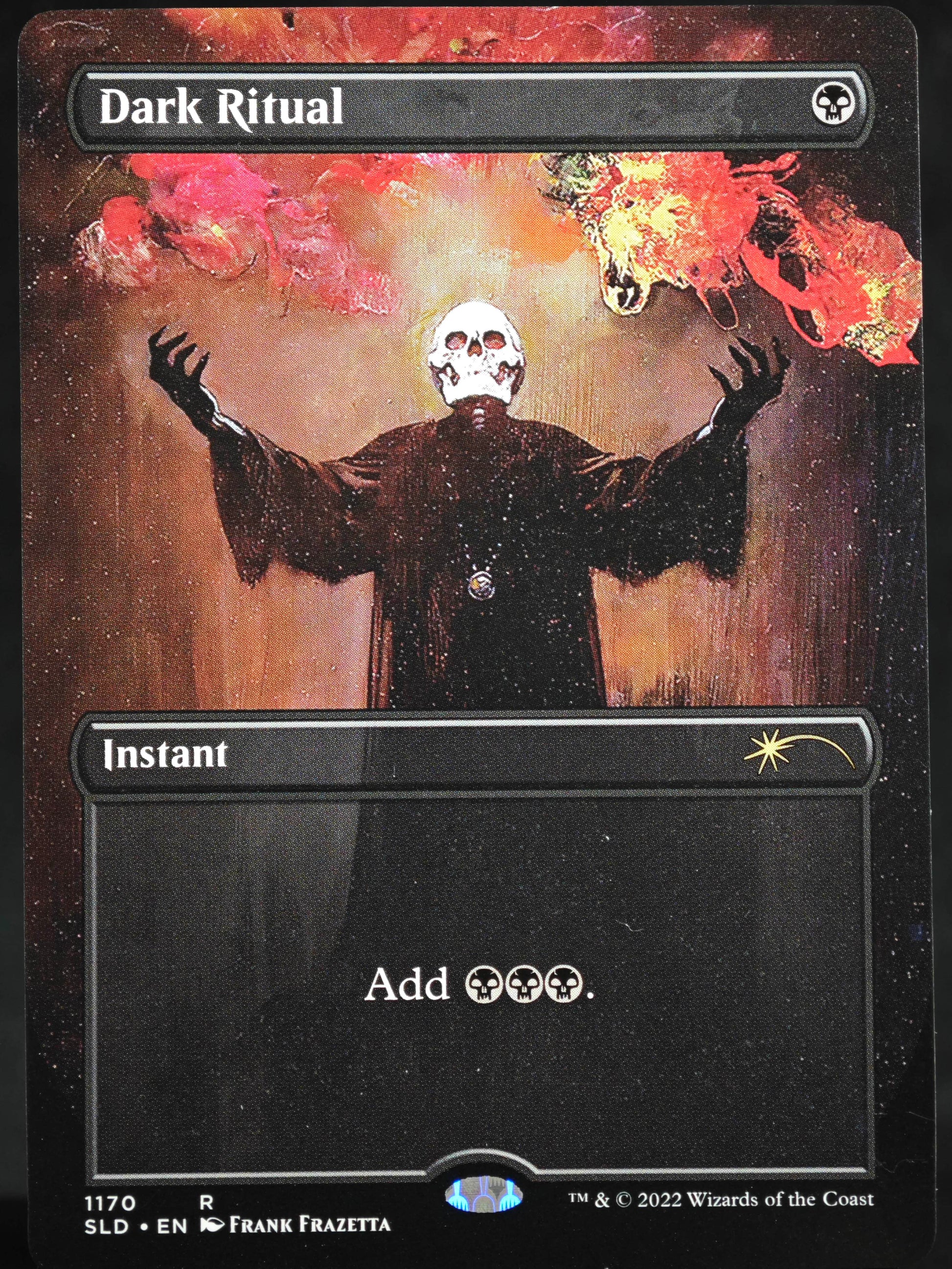 Dark Ritual proxy card MTG Secret Lair Drop