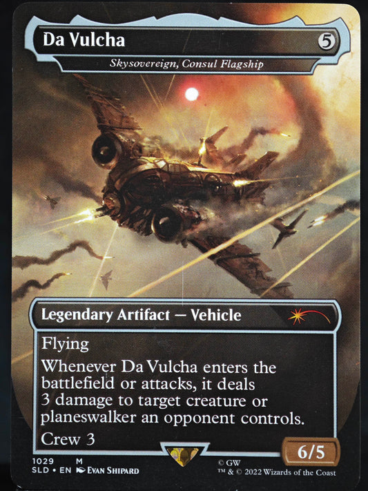Da Vulcha // Skysovereign, Consul Flagship proxy card MTG Secret Lair Drop