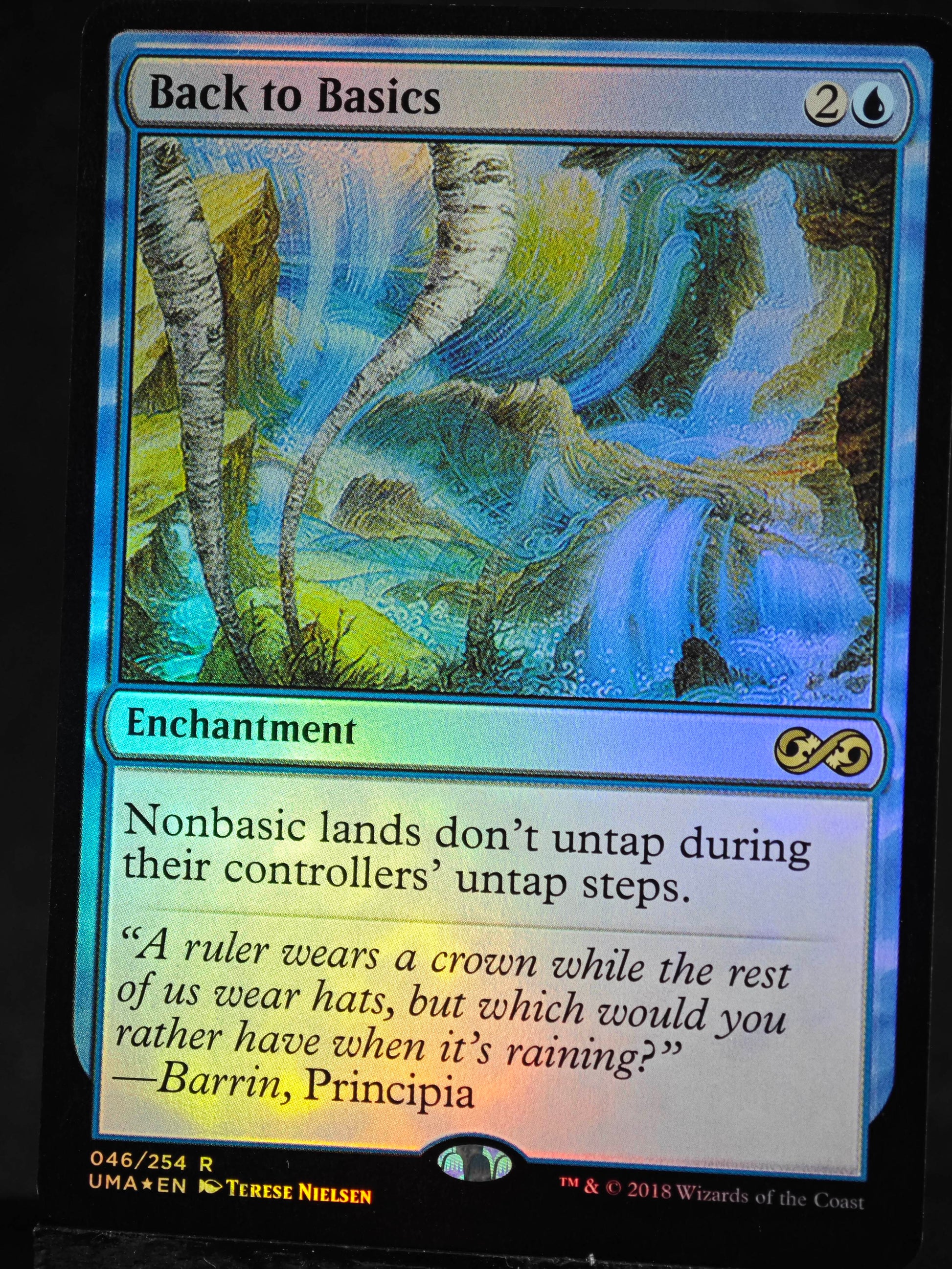 Back to Basics proxy card MTG Ultimate Masters
