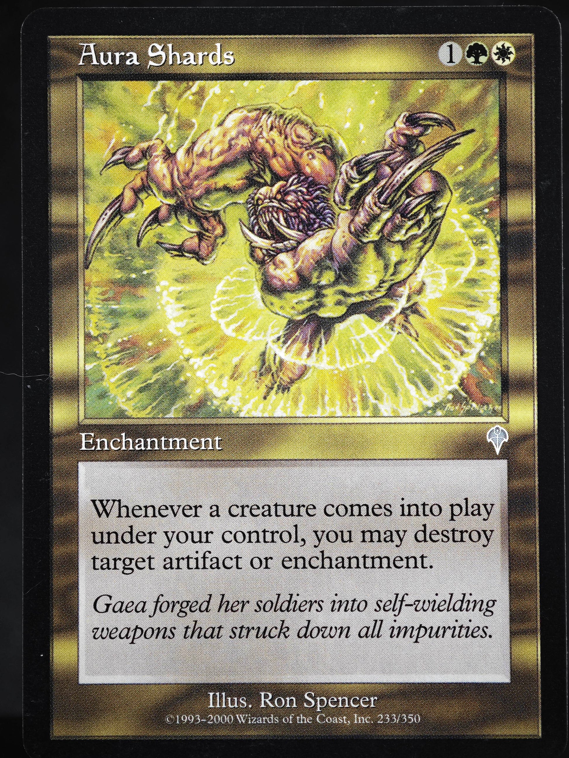 Aura Shards proxy card MTG Invasion