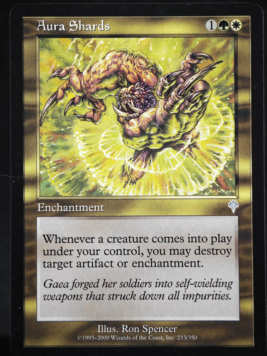 Aura Shards proxy card MTG Invasion