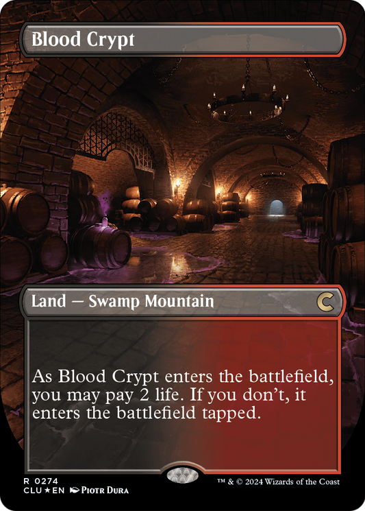 Blood Crypt MTG proxy card