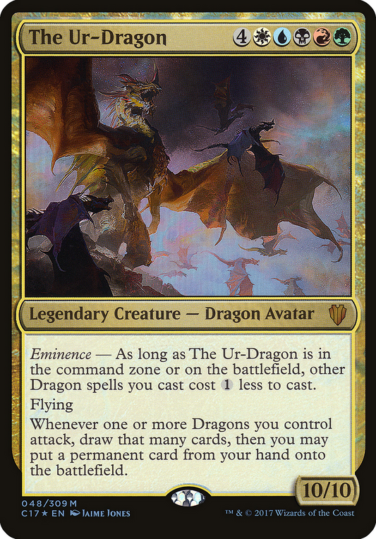 The Ur-Dragon MTG proxy card