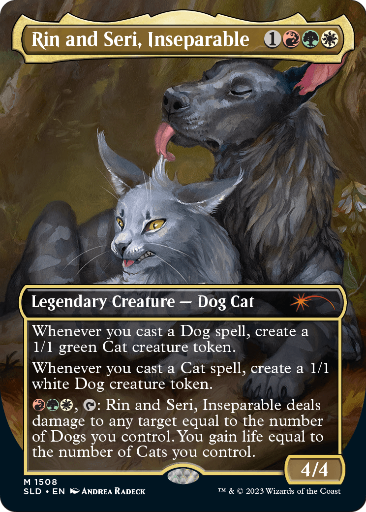 Rin and Seri, Inseparable // Rin and Seri, Inseparable MTG proxy card