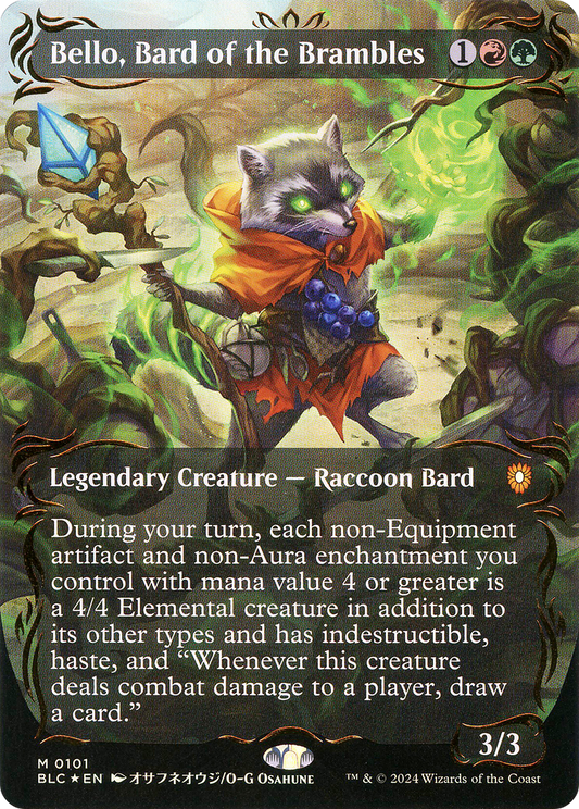 Bello, Bard of the Brambles MTG proxy card
