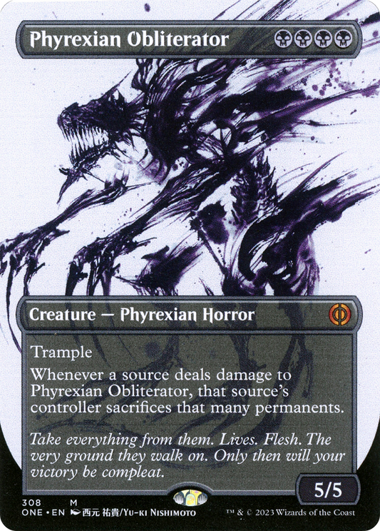 Phyrexian Obliterator MTG proxy card