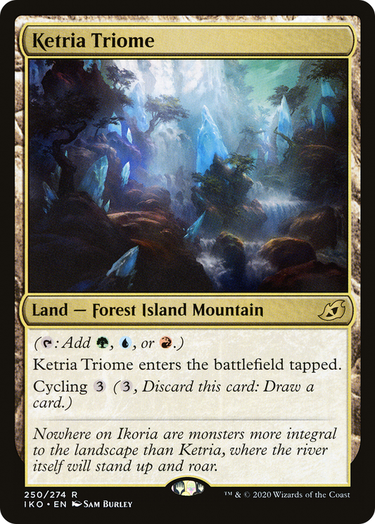 Ketria Triome MTG proxy card