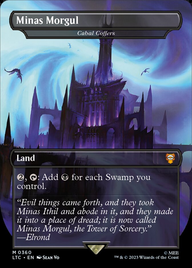 Cabal Coffers “Minas Morgul” MTG proxy card