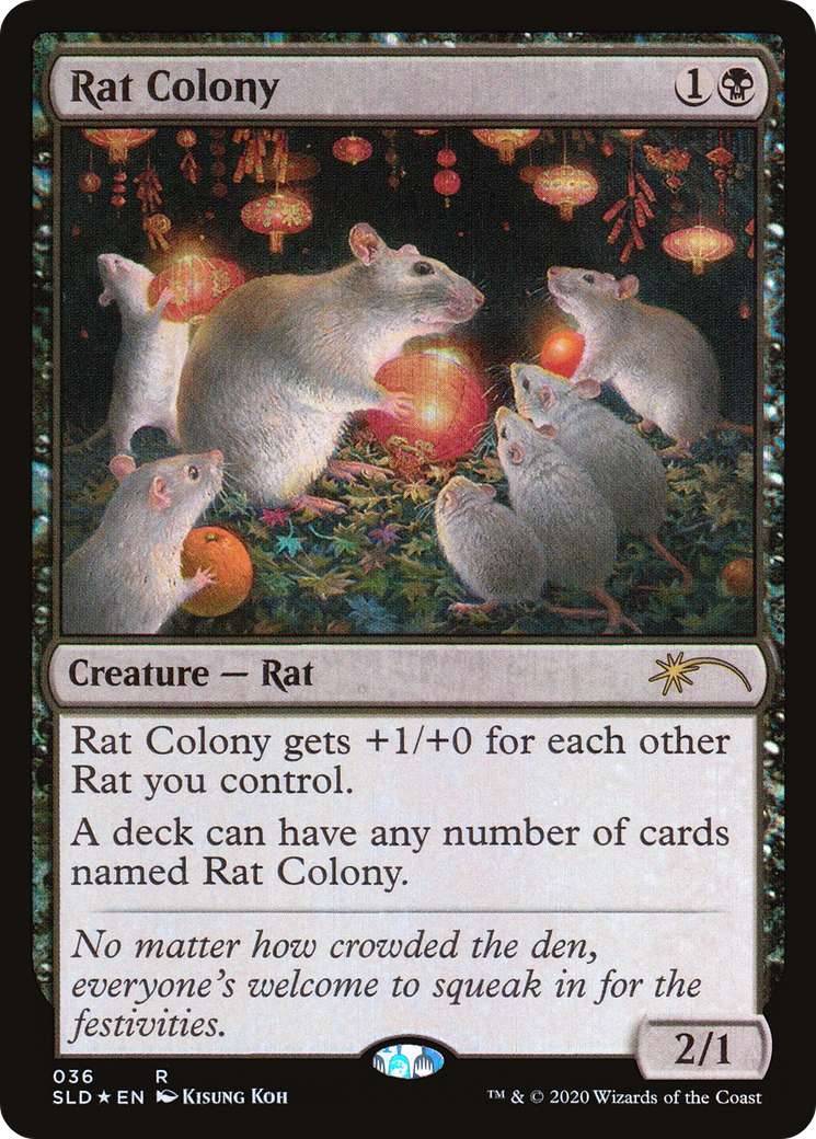 Rat Colony MTG proxy card