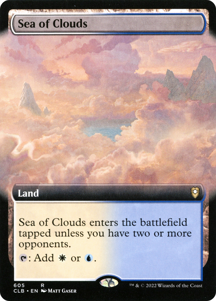 Sea of Clouds MTG proxy card