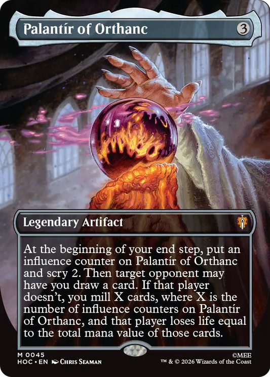 Palantír of Orthanc MTG proxy card