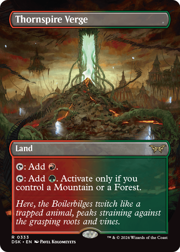 Thornspire Verge MTG proxy card
