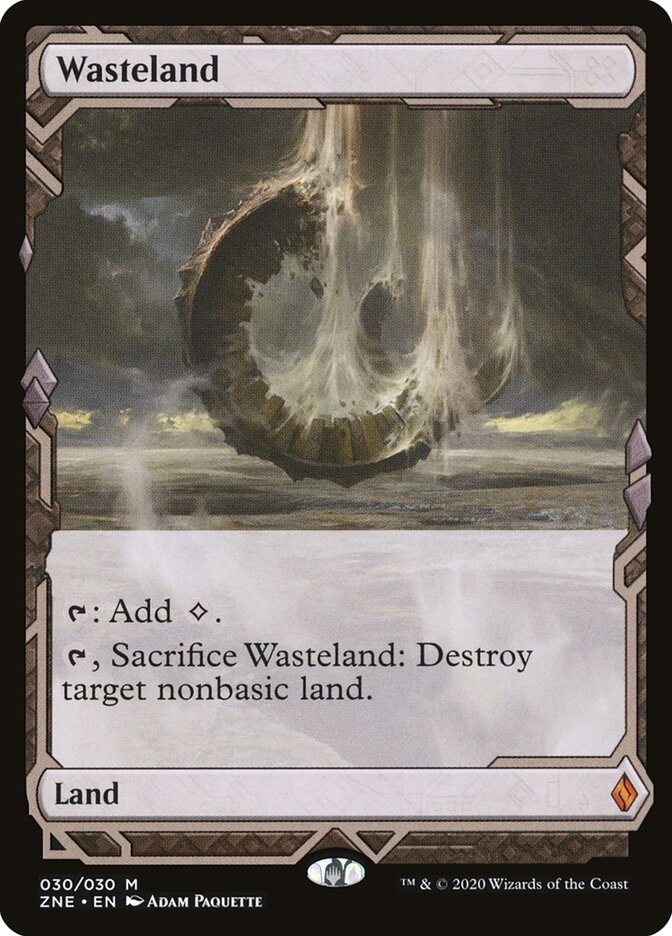 Wasteland MTG proxy card