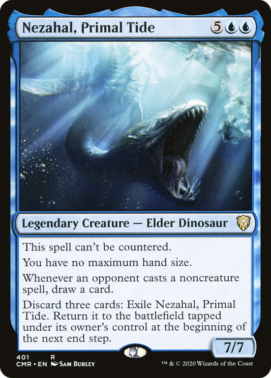 Nezahal, Primal Tide MTG proxy card