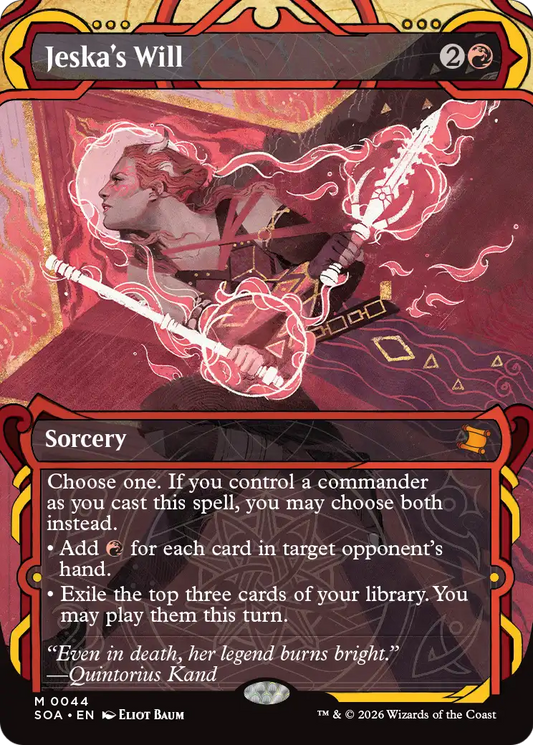 Jeska's Will MTG proxy card
