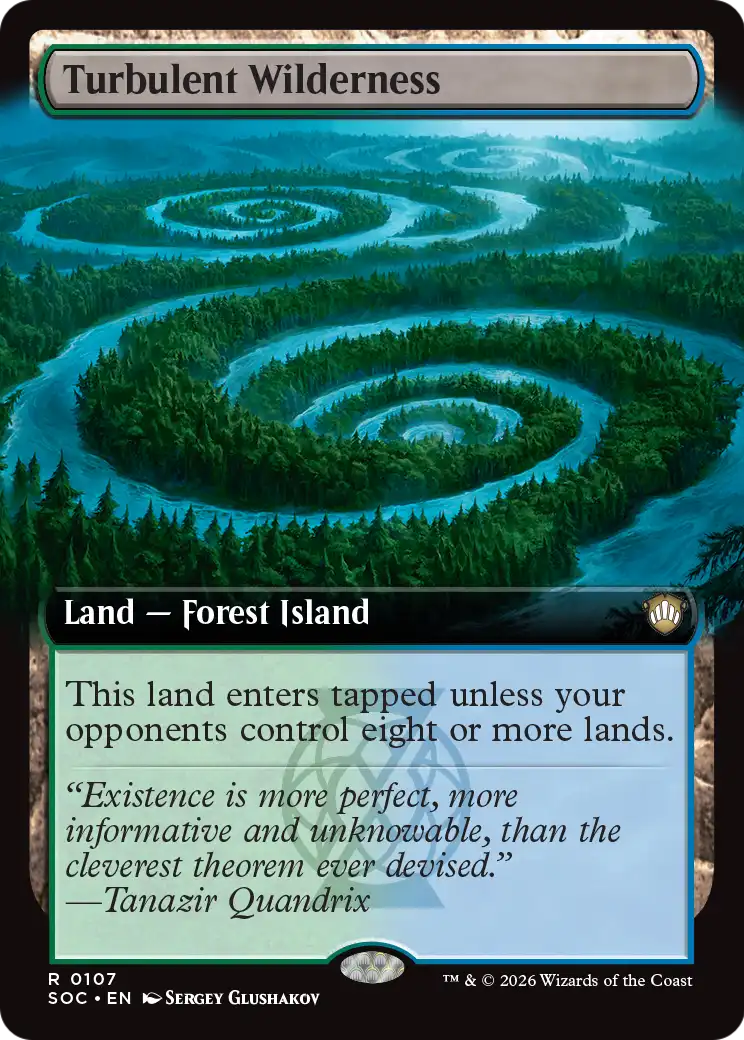Turbulent Wilderness MTG proxy card