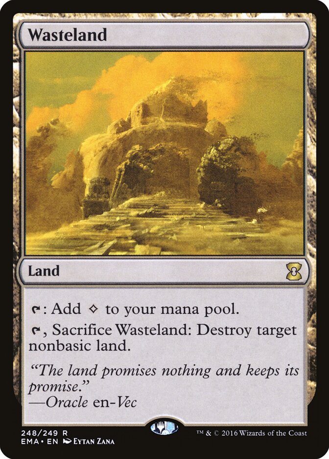 Wasteland MTG proxy card