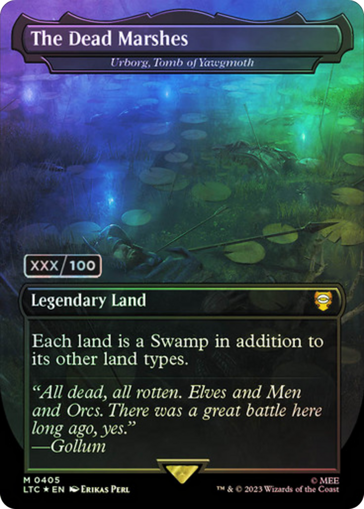 Urborg, Tomb of Yawgmoth “The Dead Marshes” MTG proxy card