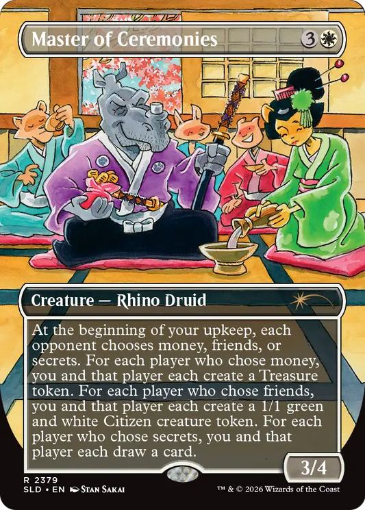 Master of Ceremonies MTG proxy card