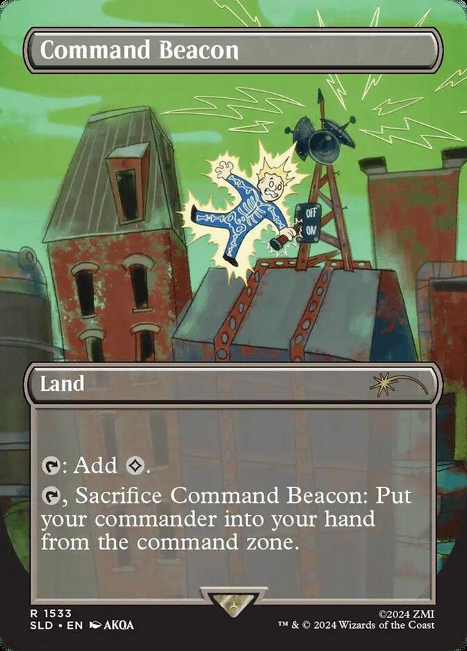 Command Beacon MTG proxy card