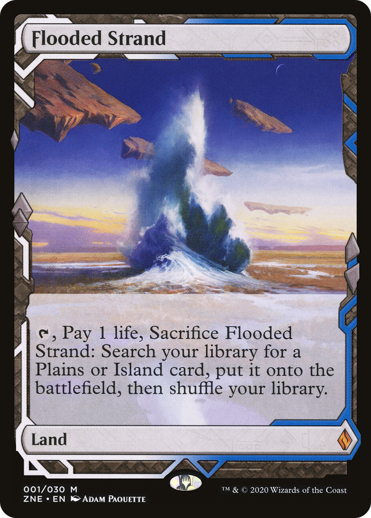 Flooded Strand MTG proxy card