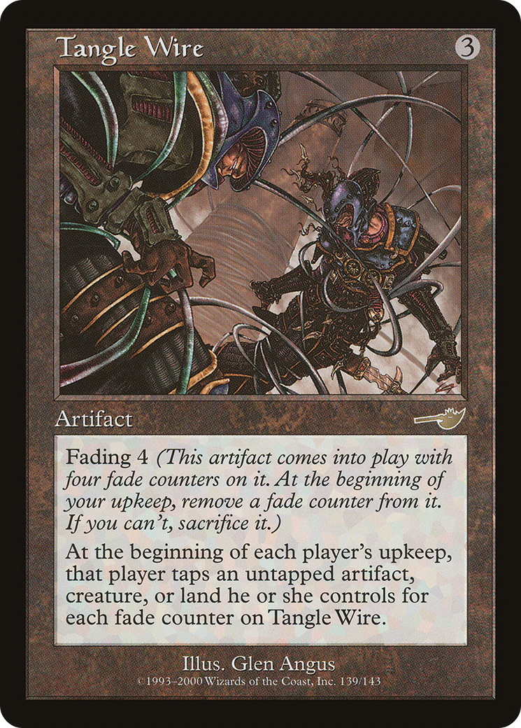 Tangle Wire MTG proxy card