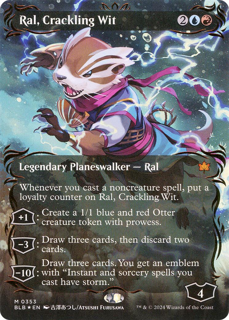 Ral, Crackling Wit MTG proxy card