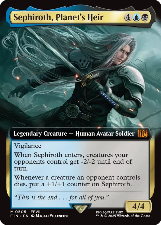 Sephiroth, Planet's Heir MTG proxy card