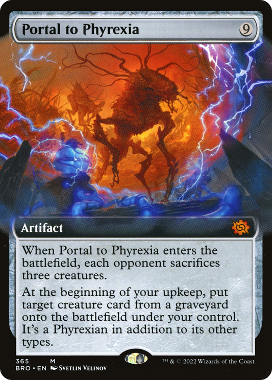 Portal to Phyrexia MTG proxy card