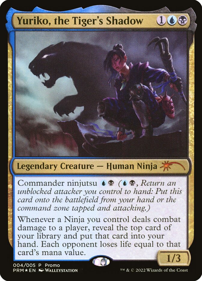 Yuriko, the Tiger's Shadow MTG proxy card