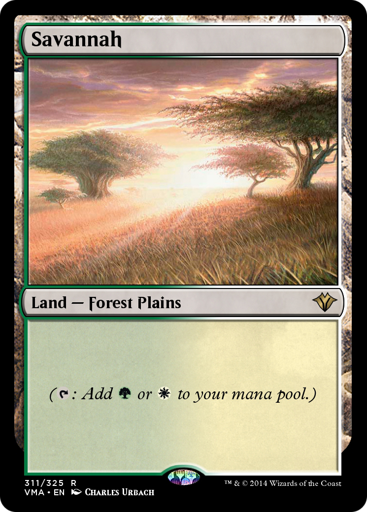 Savannah MTG proxy card
