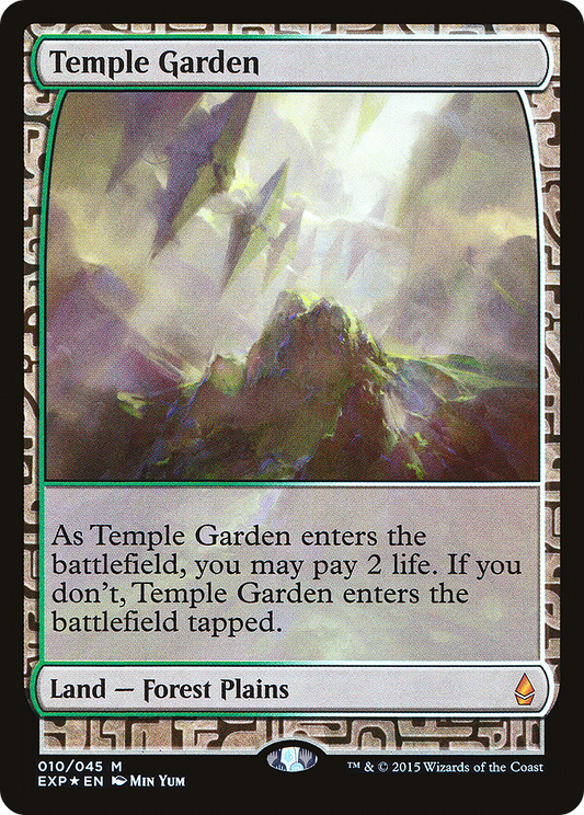 Temple Garden MTG proxy card