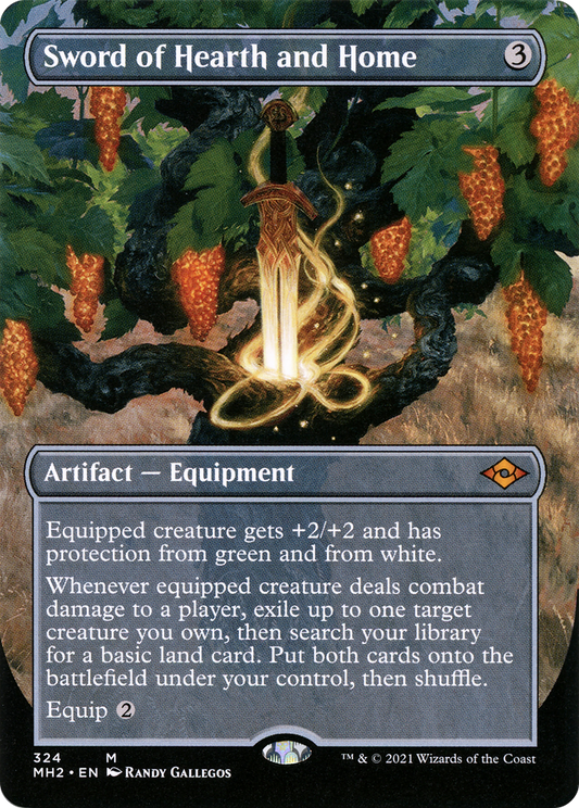 Sword of Hearth and Home MTG proxy card
