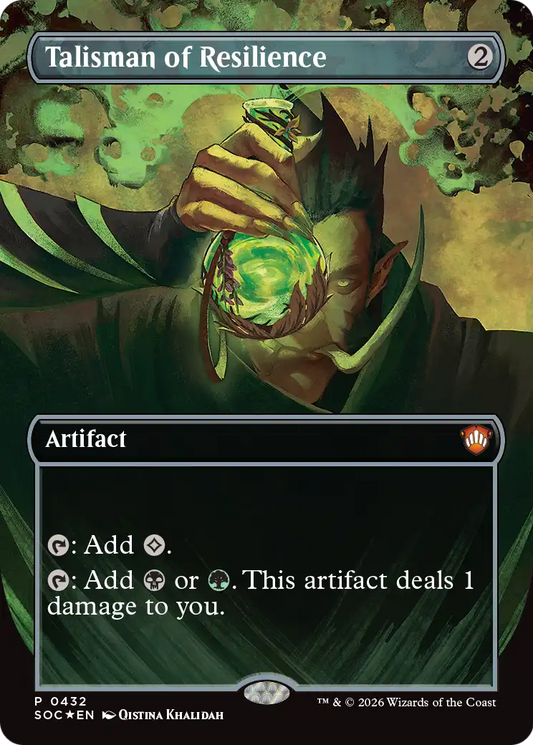 Talisman of Resilience MTG proxy card